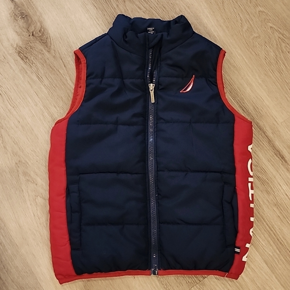Boys Nautica Vest Puffer Size 5